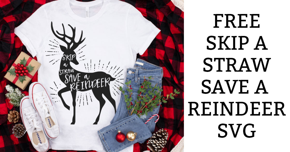 Vsco Girl Christmas Shirt Skip A Straw Save A Reindeer