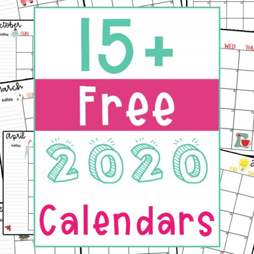 2020-Free-Printable-Calendars-Pinterest-1 - Mom Envy