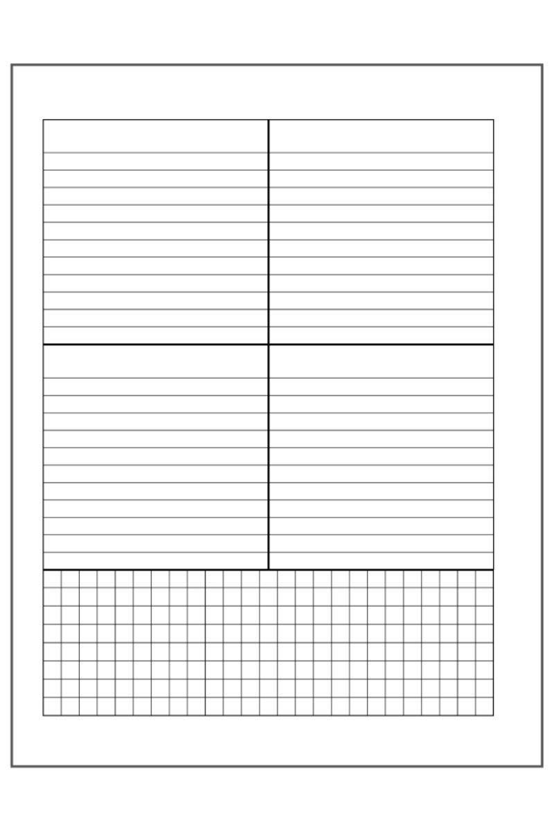 Free dashboard layout planner printables example.