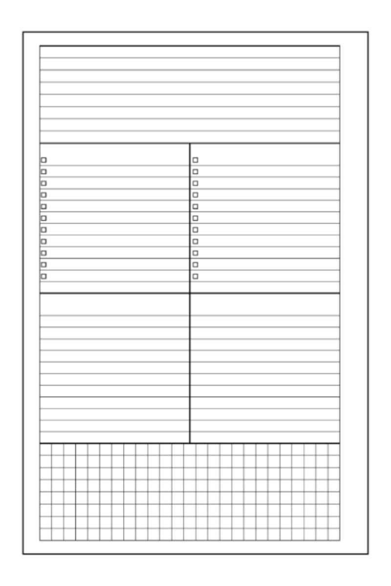 Free dashboard layout planner printables example.