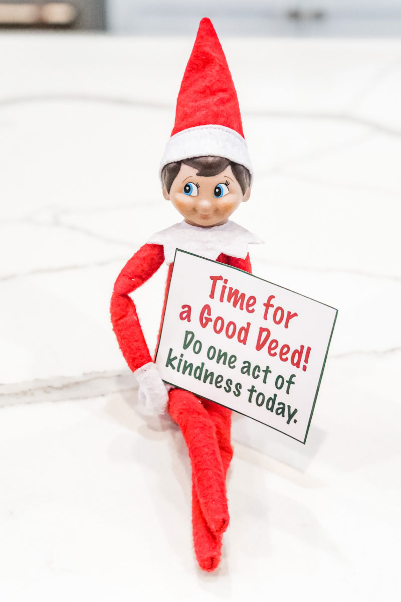 Free Elf on the Shelf Printable Notes Pinterest 6 Mom Envy