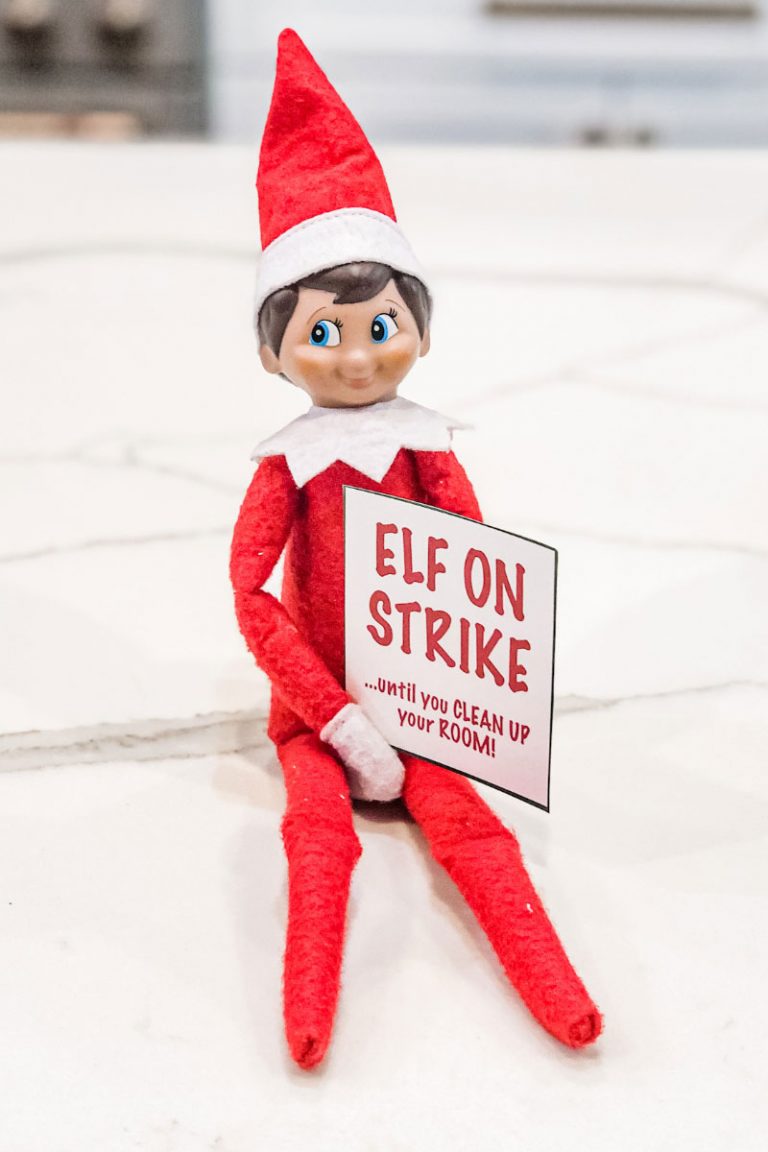Free Elf on the Shelf Printable Notes Easy Free Elf on the Shelf Set Ups
