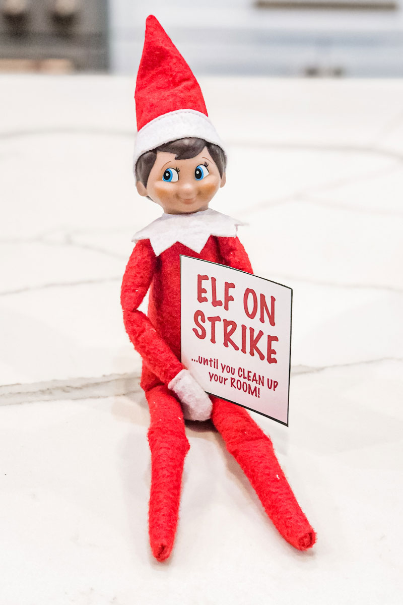 Free Elf on the Shelf Printable Notes - Easy Free Elf on the Shelf Set Ups