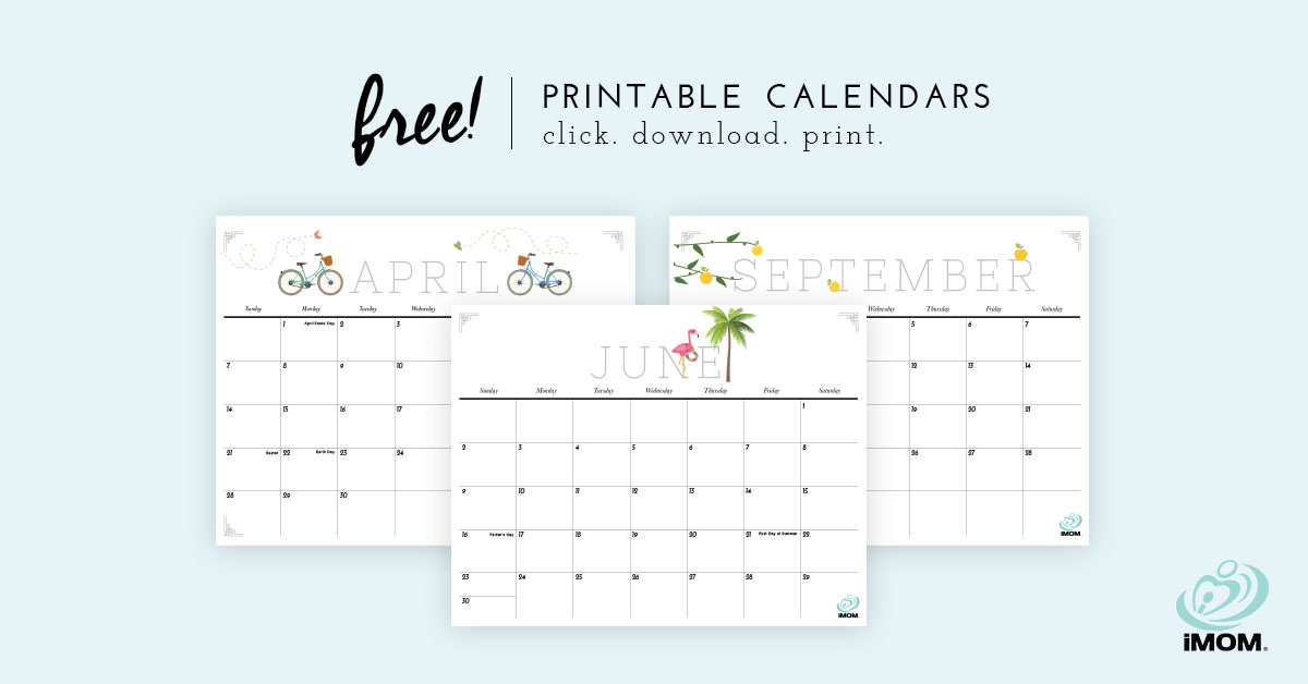 2020 Free Printable Calendars - Over 15 Different Free 2020 Calendars