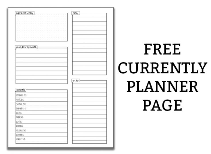 Free Planner Printables - Over 200 free Printables (Stickers, Inserts, etc)