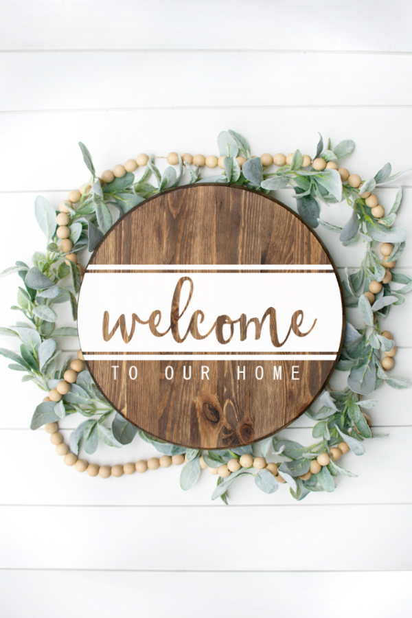 Download Welcome To Our Home Svg Silhouette File Print Perfect For Rounds