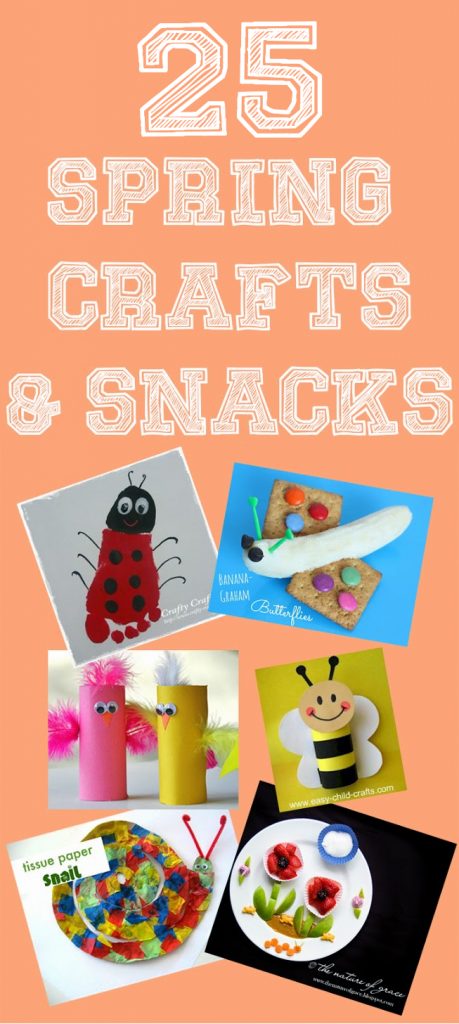 Spring Snack Craft Spring Crafts and Snacks - Mom Envy