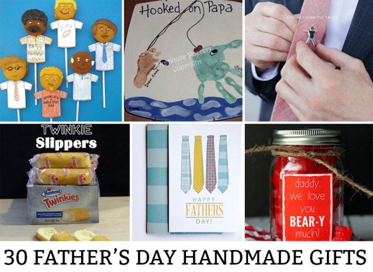 30 Father's Day Craft Ideas - Father's Day Printables, too!