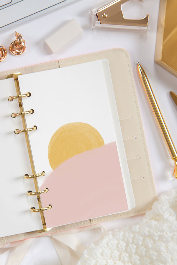 Free Boho Planner Dividers