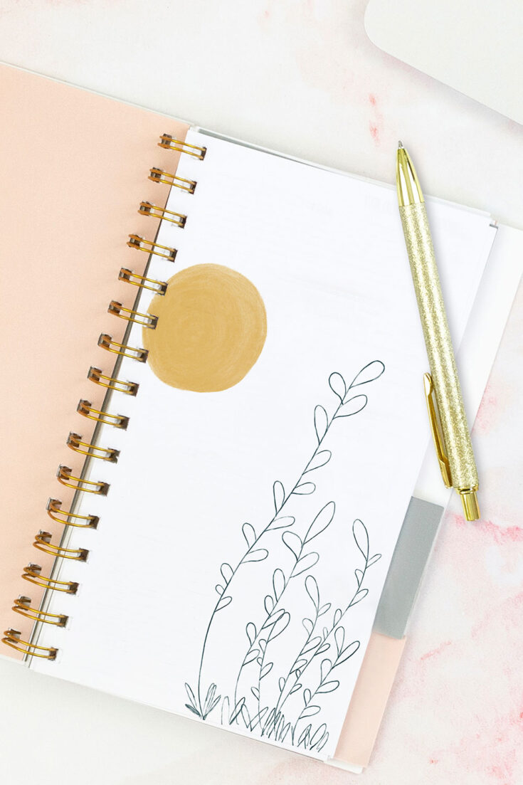 Free Boho Planner Dividers