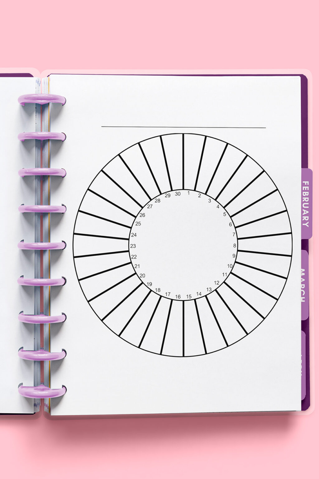 Free Circle Habit Tracker Printable & Digital Planning File Free