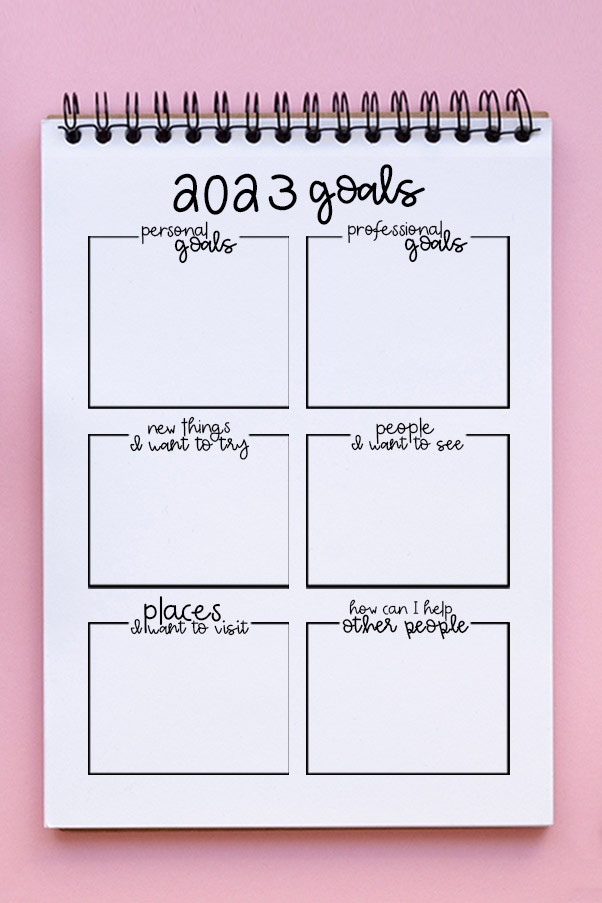 Goal Setting Worksheets 2023 Example 