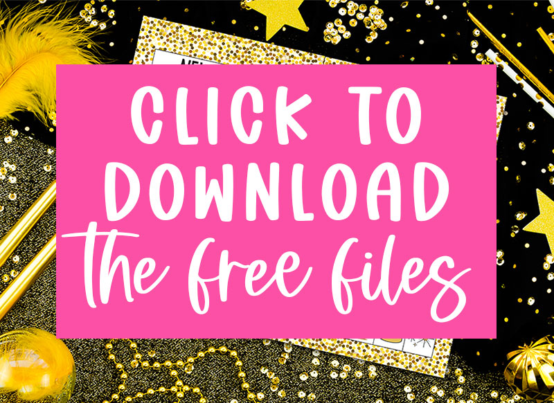 This large image says CLICK TO DOWNLOAD THE FREE FILES in white on a pink rectangle. This is the image you click to get to the members only page where you can download the free files for this blog post.