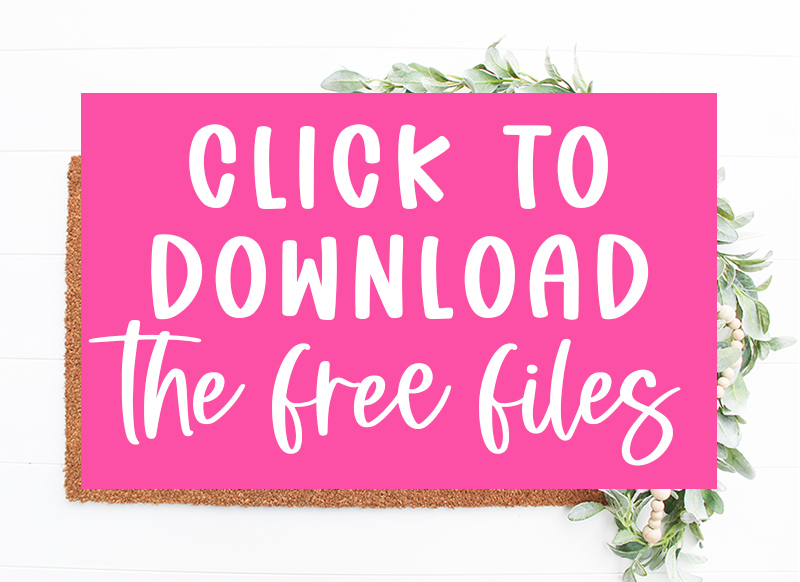 This large image says CLICK TO DOWNLOAD THE FREE FILES in white on a pink rectangle. This is the image you click to get to the members only page where you can download the free files for this blog post.