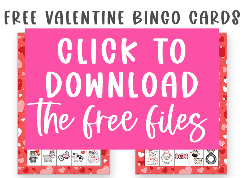 This large image says CLICK TO DOWNLOAD THE FREE FILES in white on a pink rectangle. This is the image you click to get to the members only page where you can download the free files for this blog post.