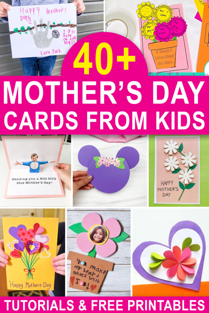 Mothers day cards diy 2024 pinterest