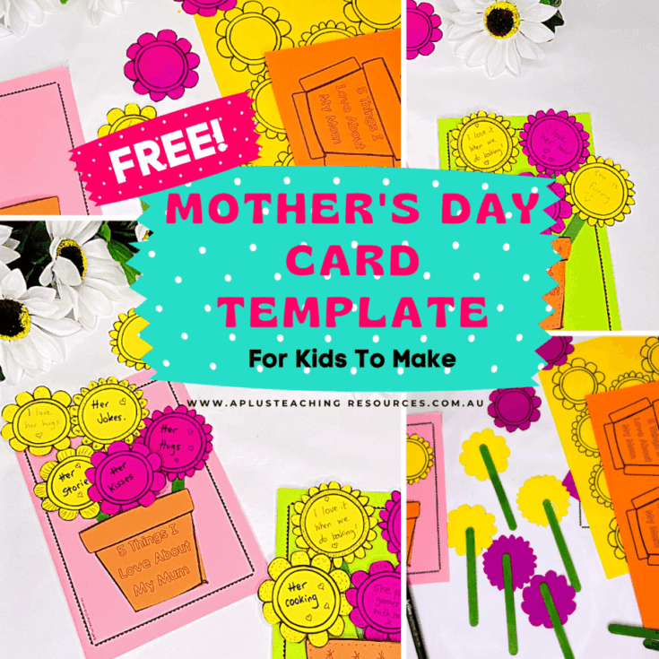 Image for Gorgeous Mothers Day Card Template For FREE