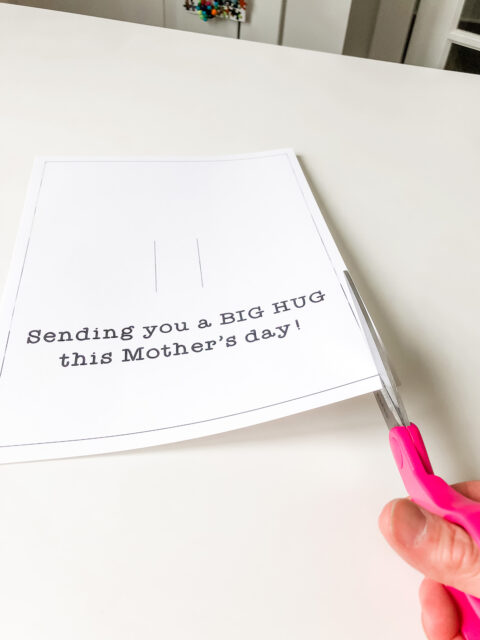 Pop Up Mother's Day Cards DIY - Free Printable Template Included