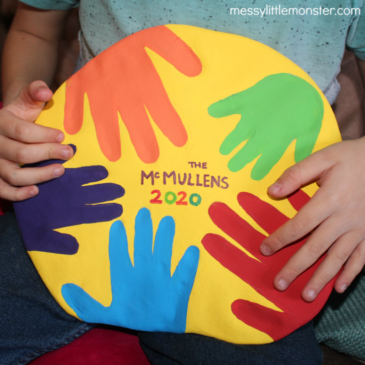 Image for Salt dough family handprint keepsake
