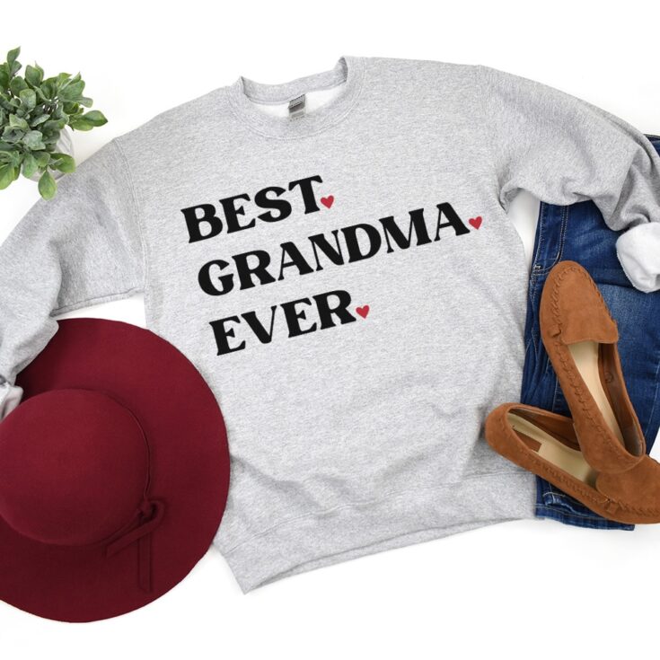 Image for Free Best Grandma + Grandpa Ever SVG Files