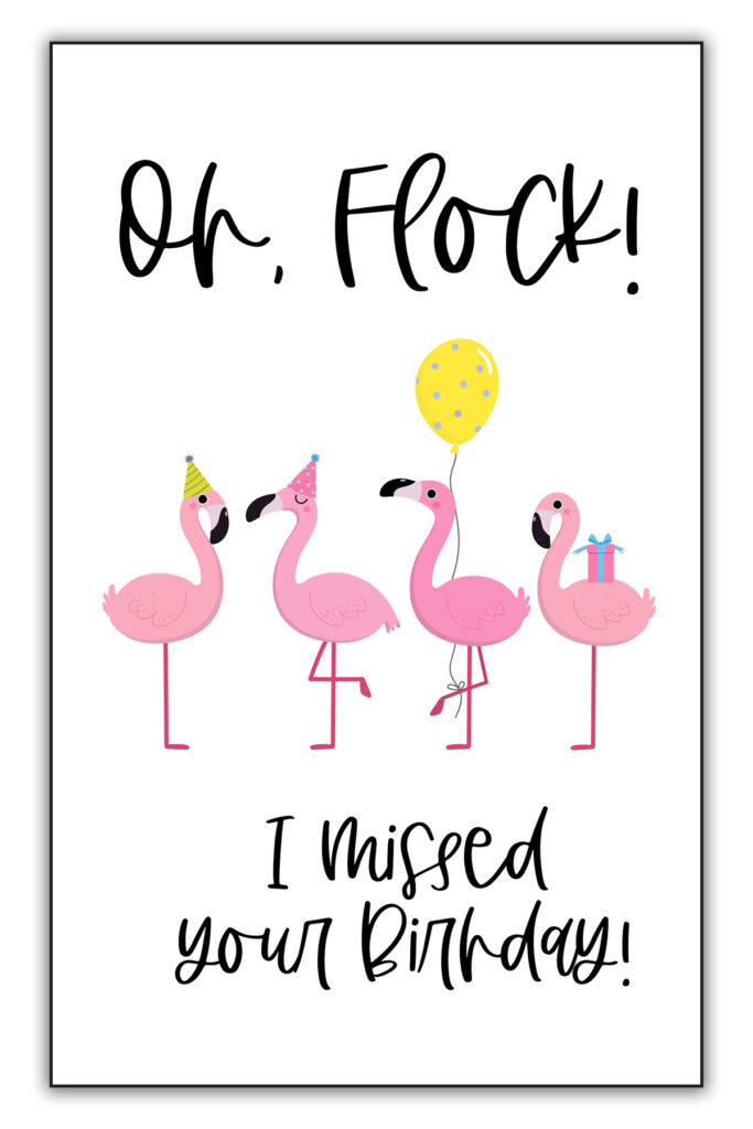 Happy Belated Birthday Sloth Friend Present Clipart Instant Digital Download