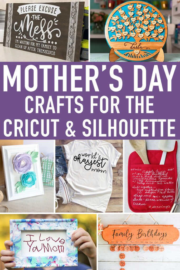 Cricut mother's hot sale day projects