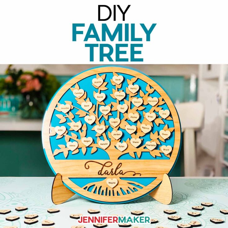 Image for Family Tree SVG: Perfect for Mother's Day or Father's Day