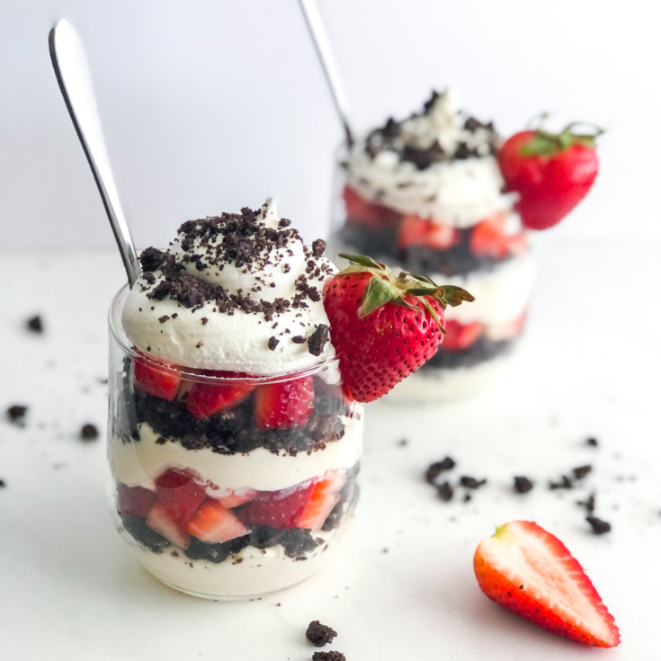 Image for Strawberry Oreo Cheesecake Cups