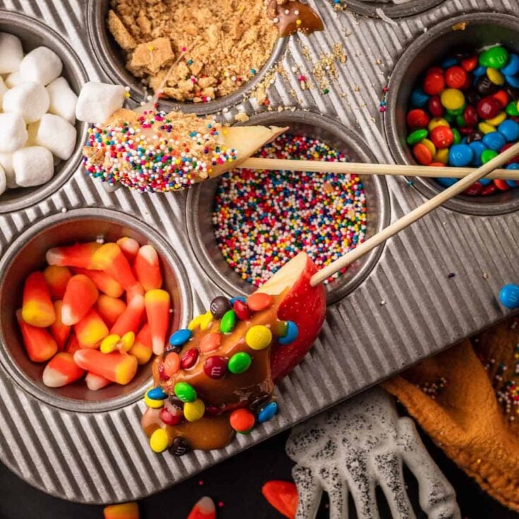 Image for DIY Sliced Caramel Apple Bar - Saporito Kitchen
