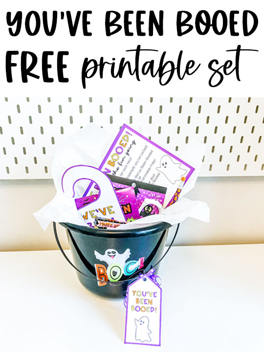 You ve Been Booed Printable Free Printable Set