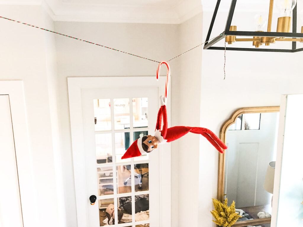 ElfontheShelfIdeasforHomeZipline Mom Envy