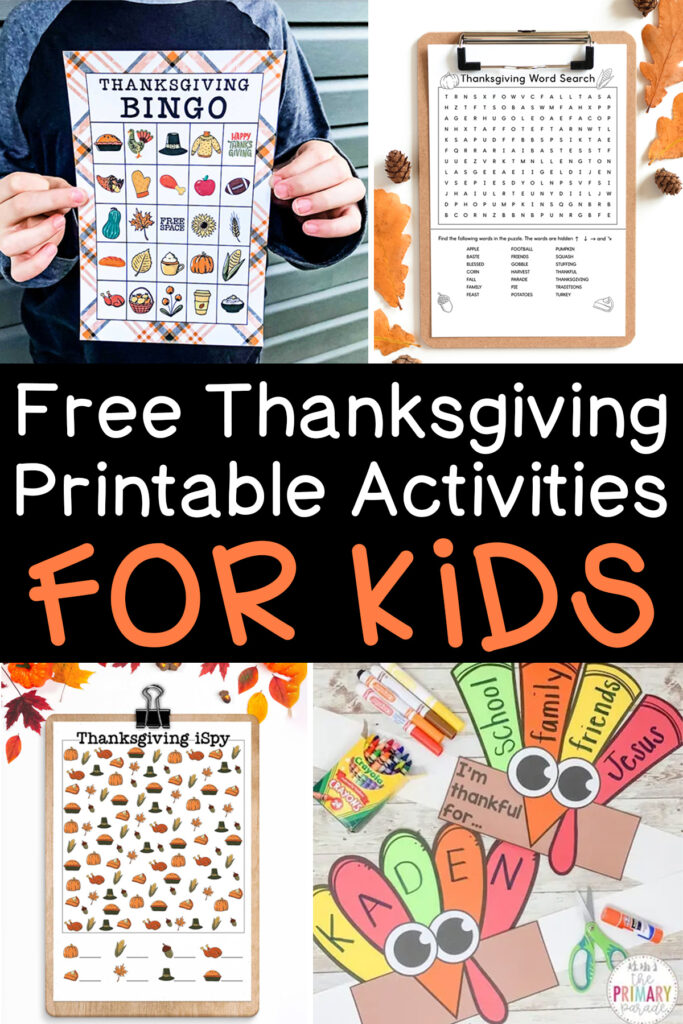 The Best Thanksgiving Games for Family & Friends - Printable PDF