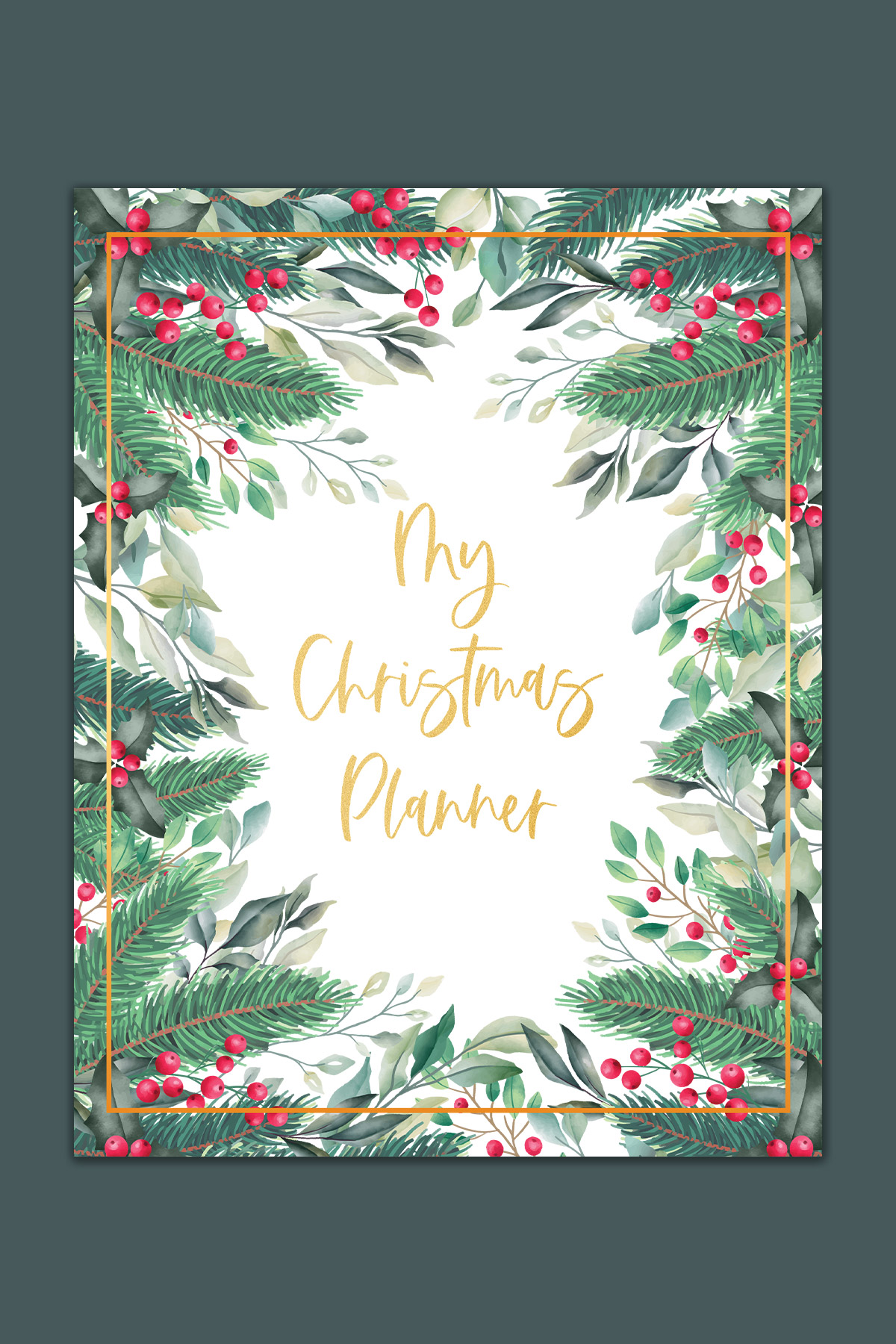 Christmas Planner Kit {FULL SIZE; UNDATED} PRINTABLE – My Computer