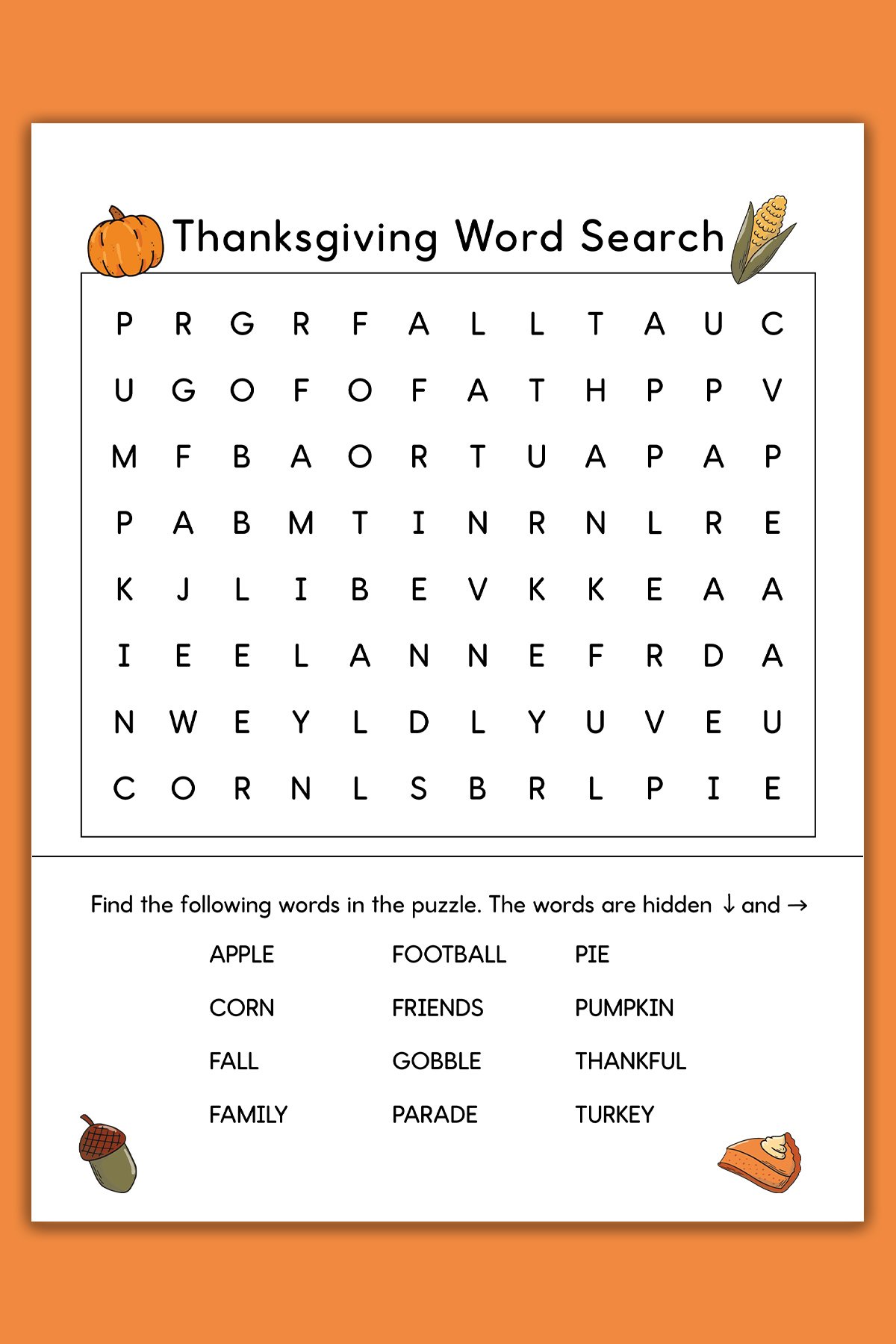 Thanksgiving-Word-Search-Printable-Example-Easy - Mom Envy