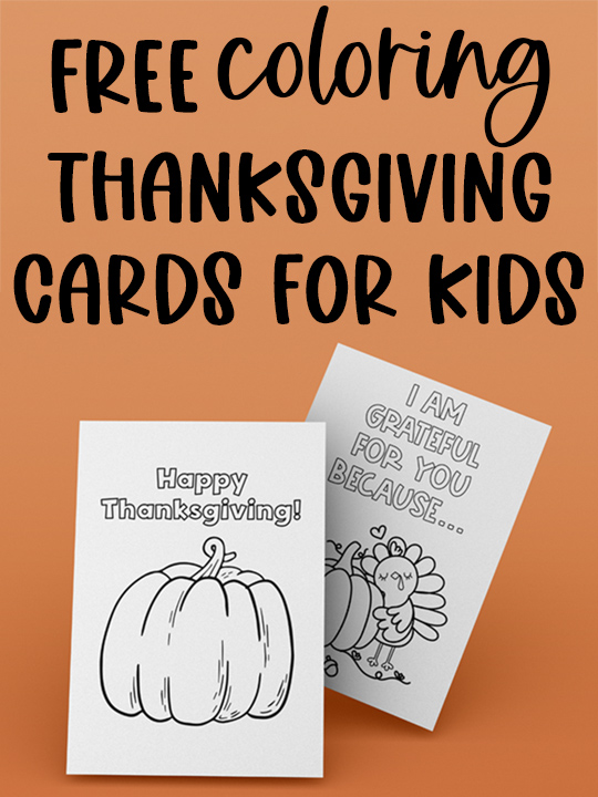 thanksgiving card ideas for kids