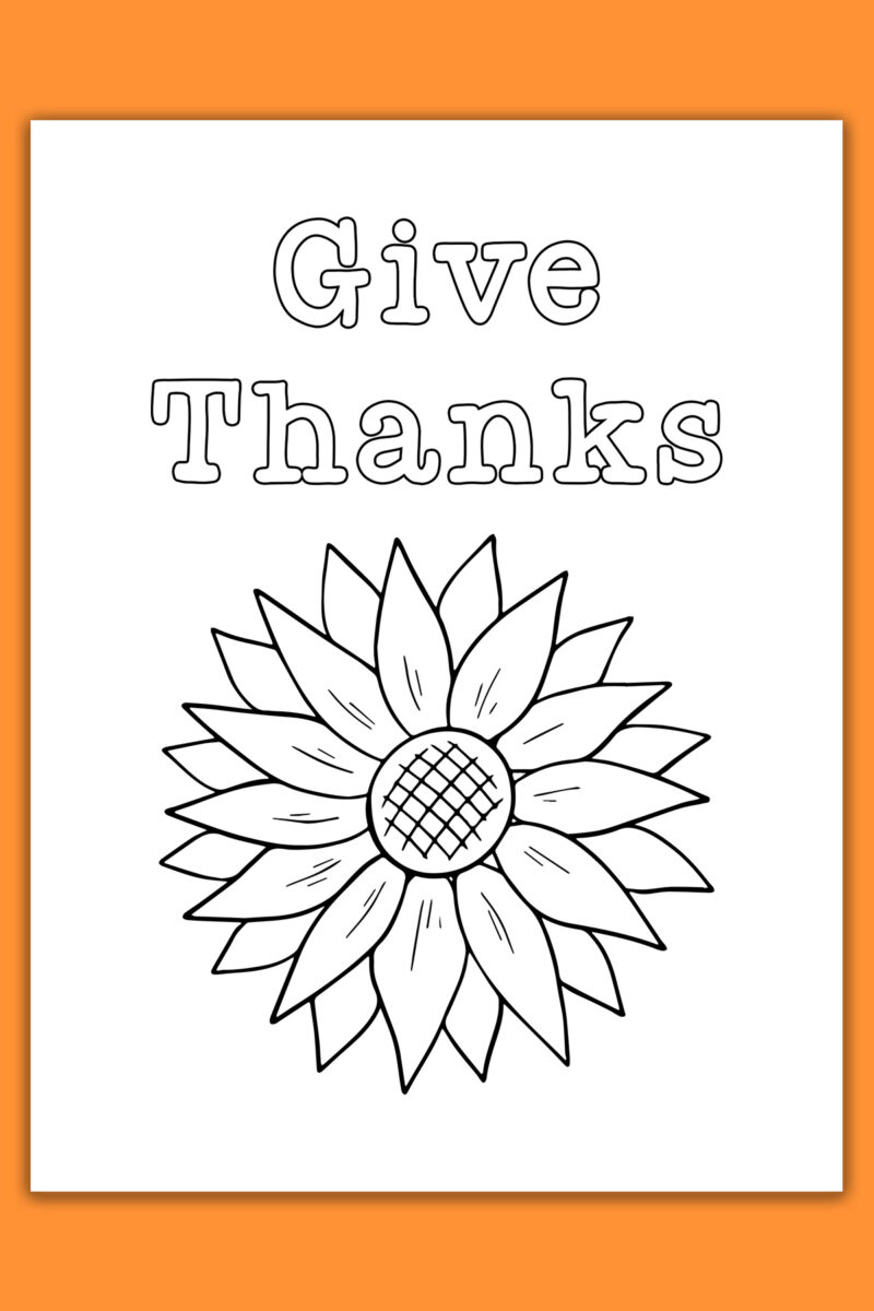 Thanksgiving Cards Coloring Pages - 10 Free Cards Included