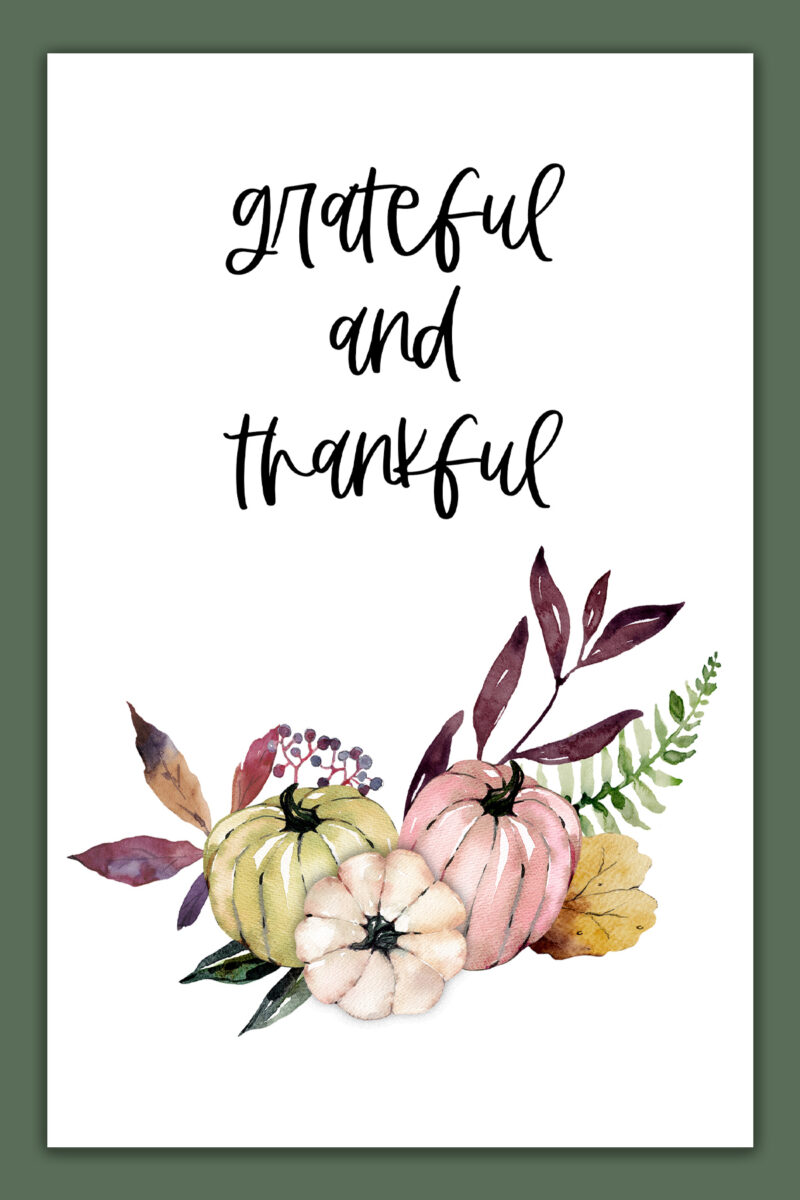 Thanksgiving Cards Printable Set - Thanksgiving Cards Printable 08 800x1200 