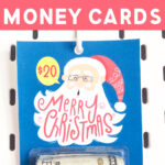 At the top it says free Christmas chapstick money cards. Below that is the Santa money gift card option.
