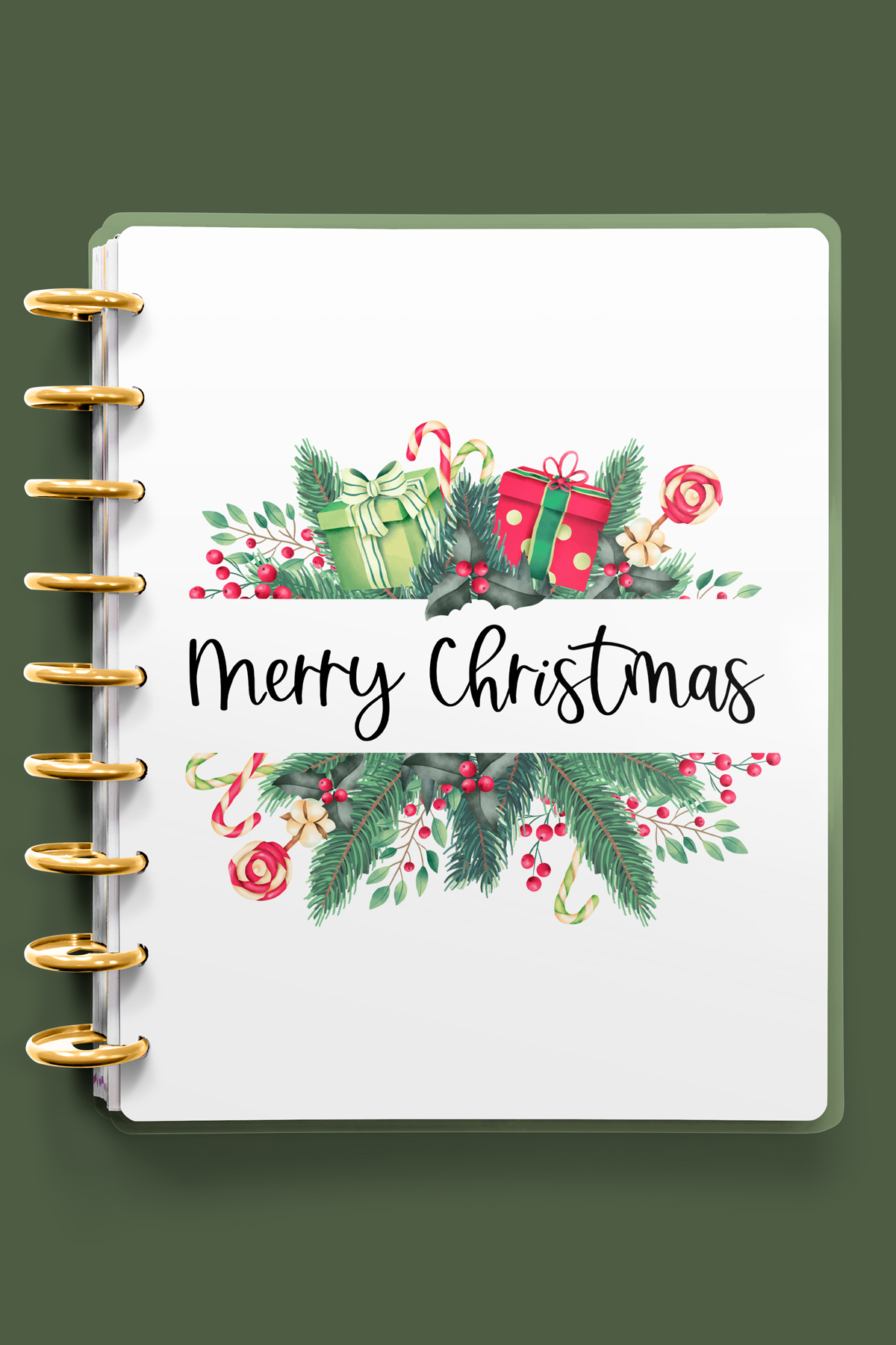 Free Christmas Planner Covers & Inserts