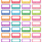 This image shows one of pages you can get in the free printable habit tracker stickers set.