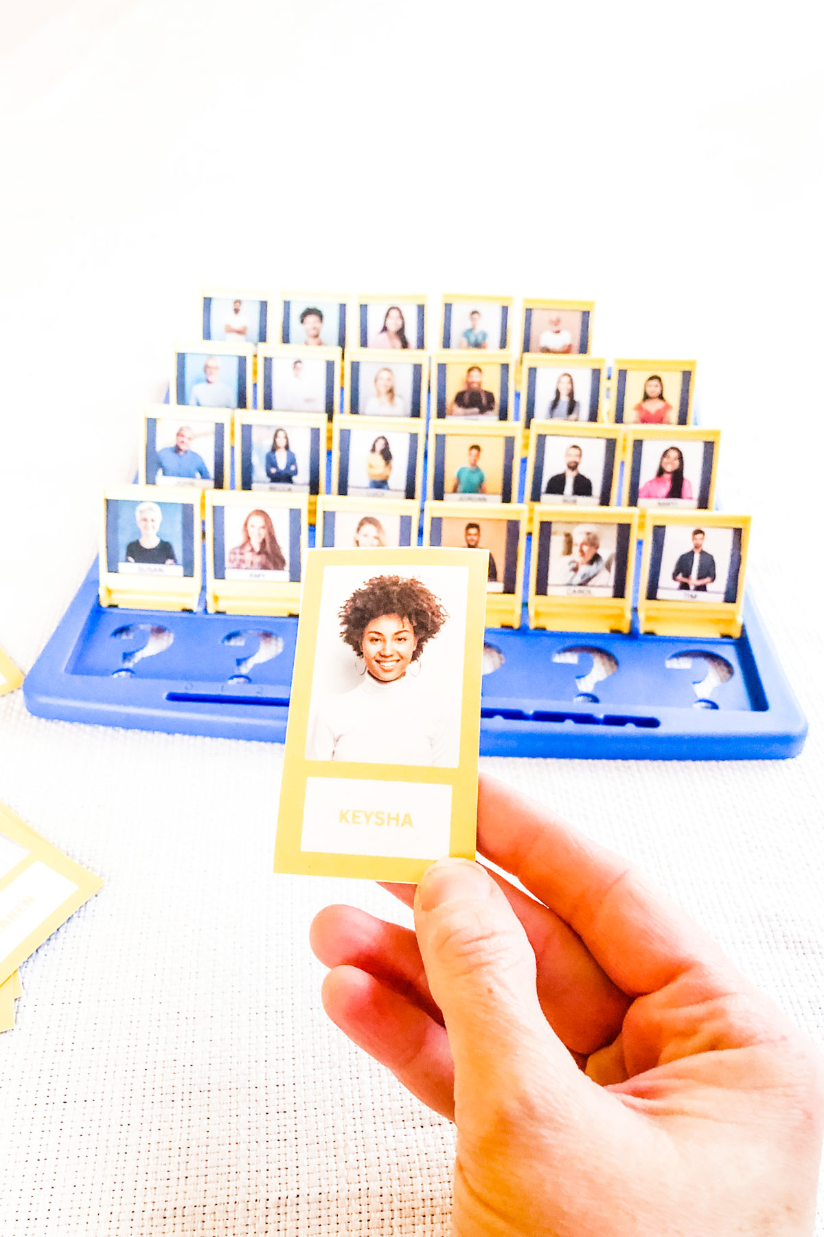 Diy guess outlet who board game