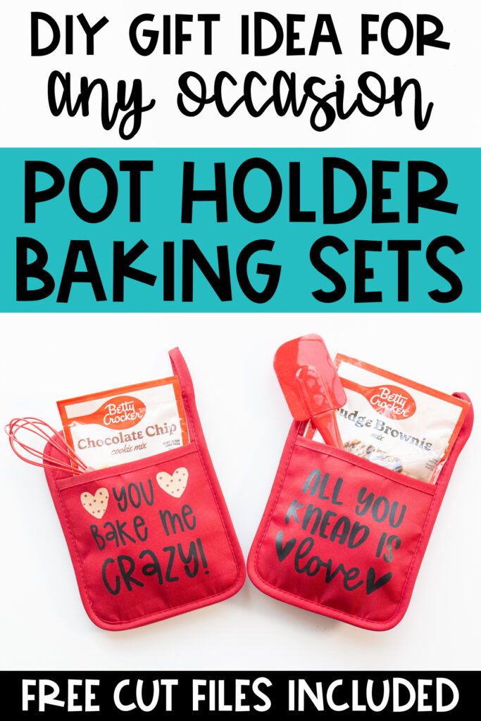DIY Dollar Tree Pot Holder Gift Set SVG Included