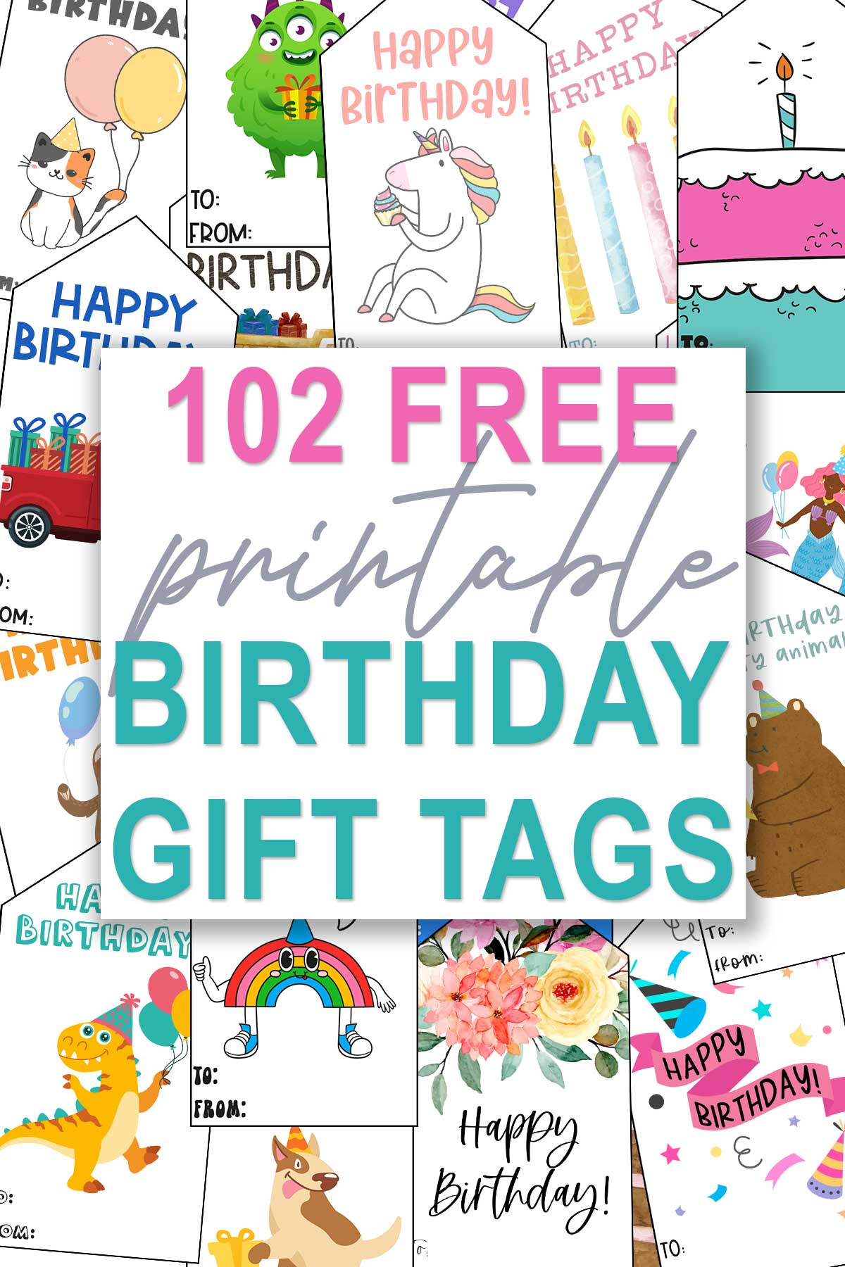 Printable Gift Tags-Page 31  Free printable gift tags, Birthday gift tags  printable, Gift tags printable