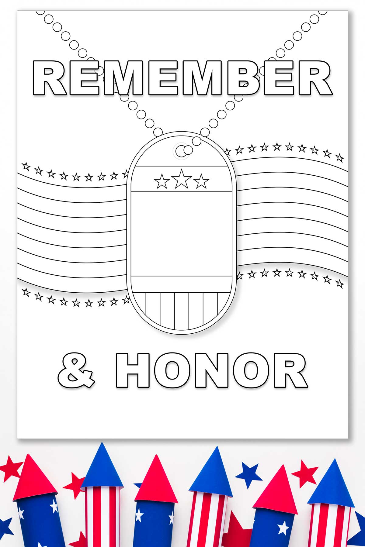 Memorial Day Coloring Pages - 15 FREE Pages