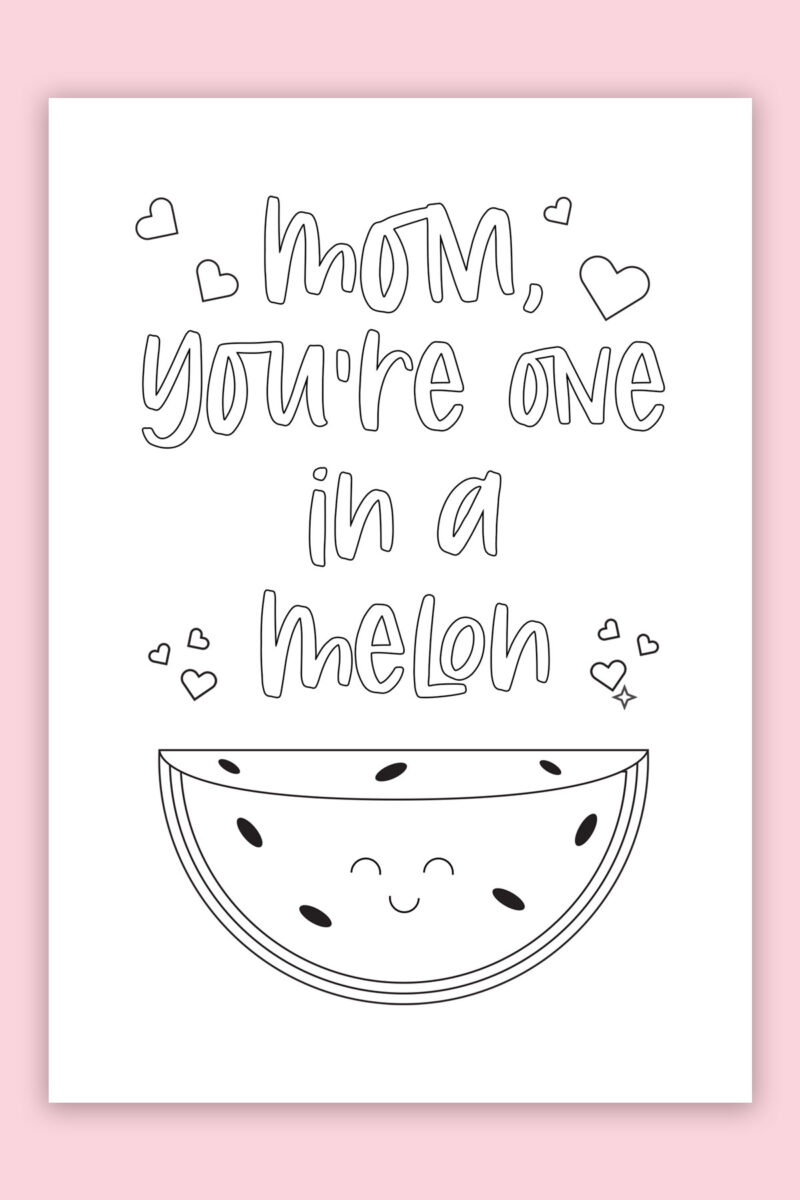 Free Printable Mothers Day Cards to Color Example 3b Mom Envy