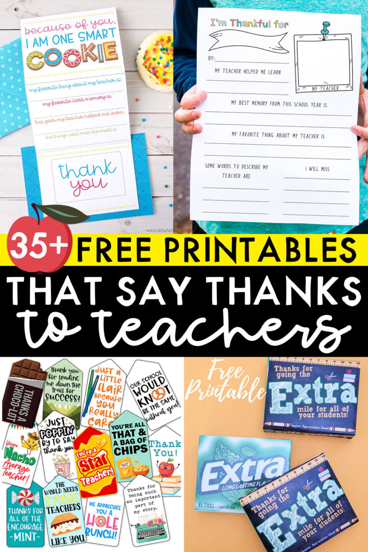 teacher-appreciation-week-printable-ideas-pinterest - Mom Envy