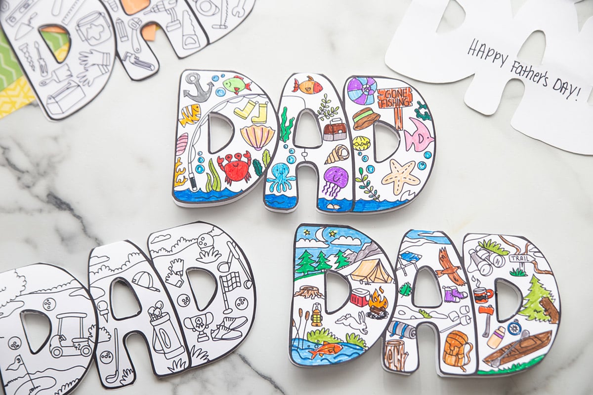 50 Fun DIY Fathers Day Card Ideas Dads Will Love