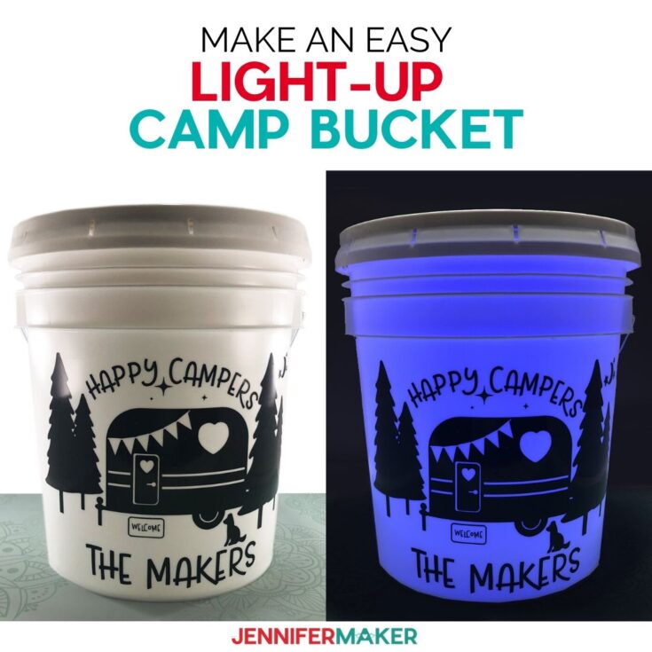 Image for How to Make a Camping Light Bucket - Quick and Easy!