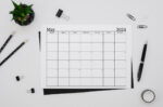 Free 2024 Printable Calendar: One Page Monthly Templates