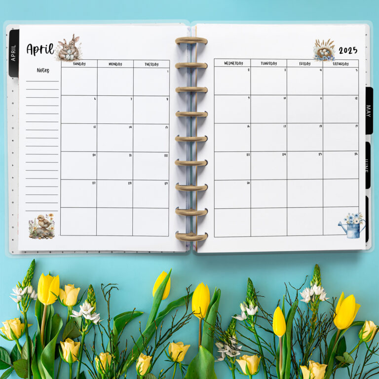 2025 Free Printable Monthly Calendar with Holidays